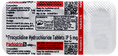 Parkidrin 5 Tablet 10 Parkidrin 5 Tablet 10
